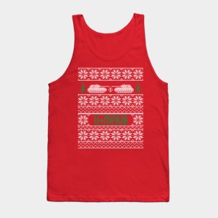 Ugly Christmas Sweater MAUS Tank Top